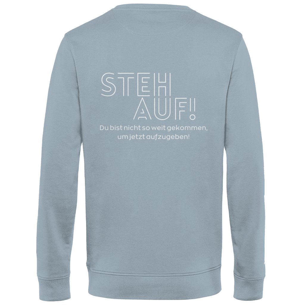 Herren Sweatshirt "Steh auf" - Grafikmagie