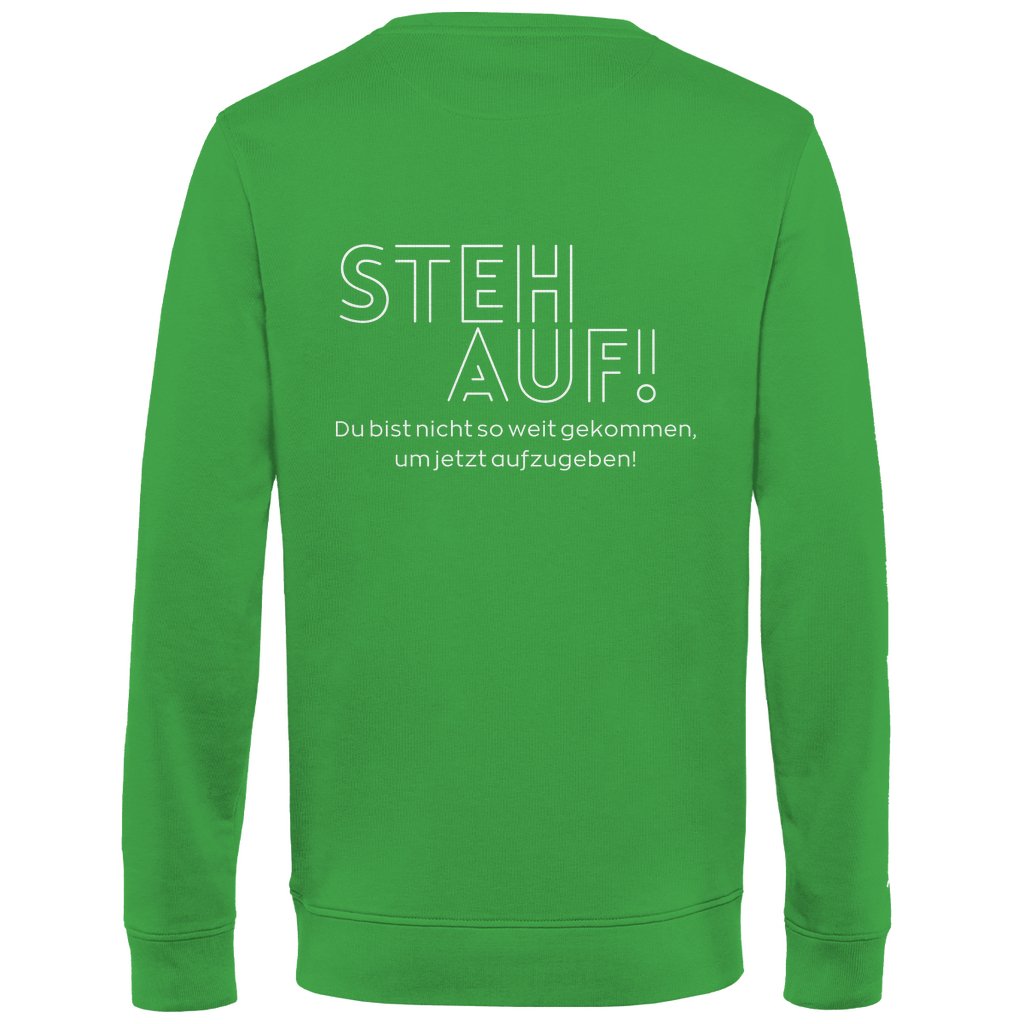 Herren Sweatshirt "Steh auf" - Grafikmagie