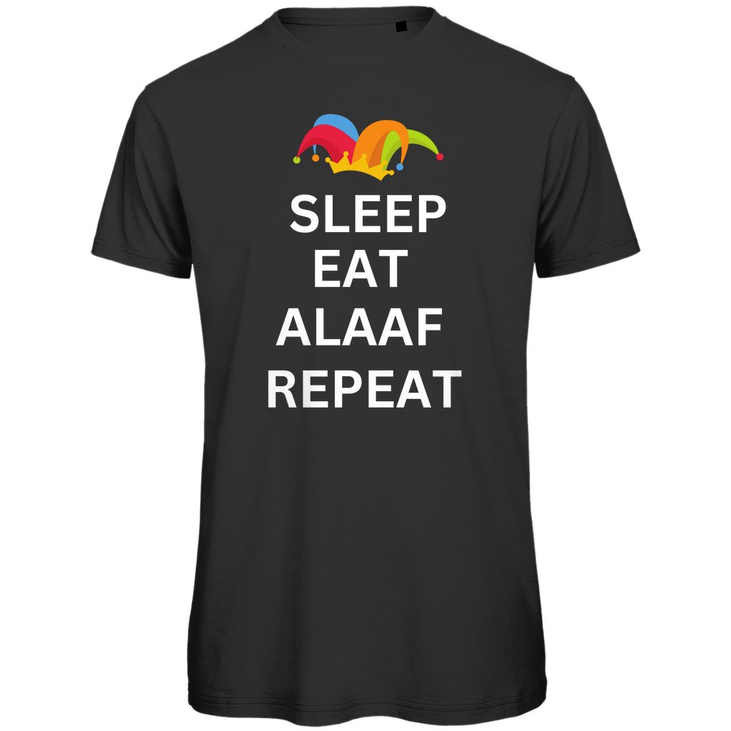 Herren T-Shirt "Eat Sleep Alaaf Repeat" - Grafikmagie