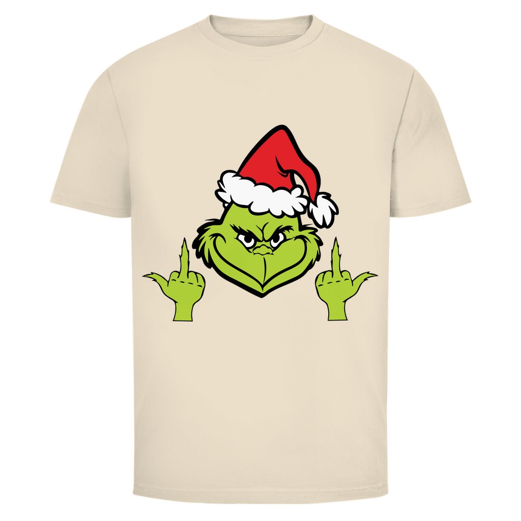 Herren T-Shirt "Grinch Mittelfinger" - Grafikmagie