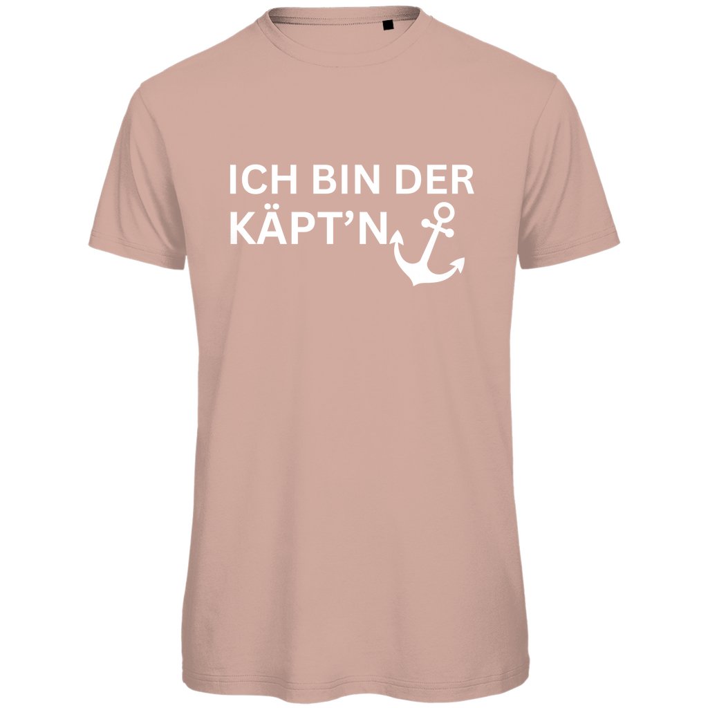 Herren T-Shirt "Ich bin der Käptn" - Grafikmagie