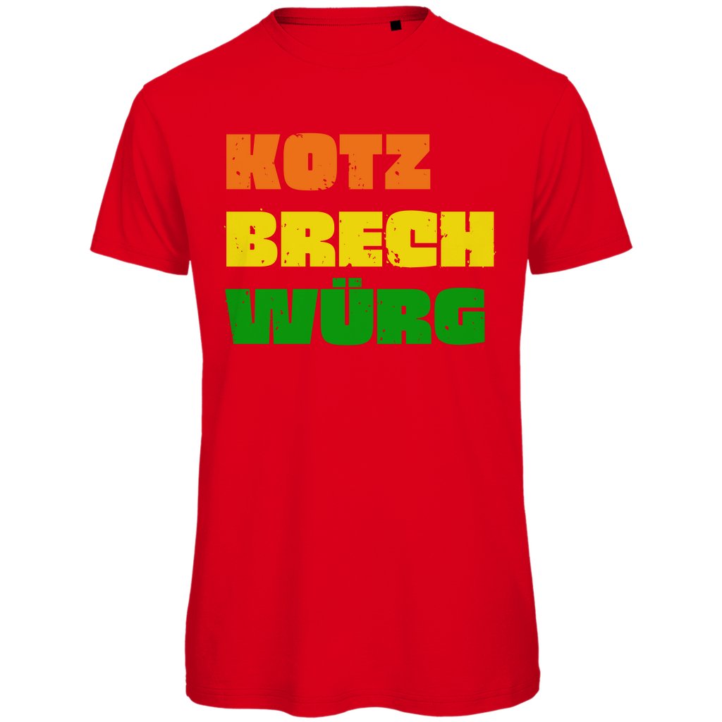Herren T-Shirt "Kotz Brech Würg" - Grafikmagie
