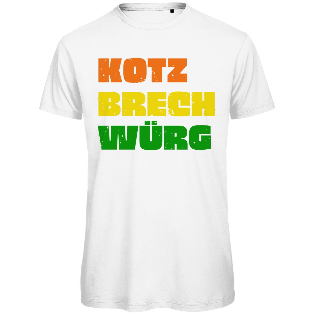 Herren T-Shirt "Kotz Brech Würg" - Grafikmagie