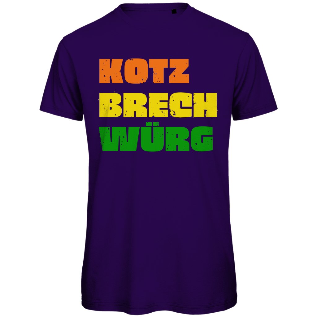 Herren T-Shirt "Kotz Brech Würg" - Grafikmagie