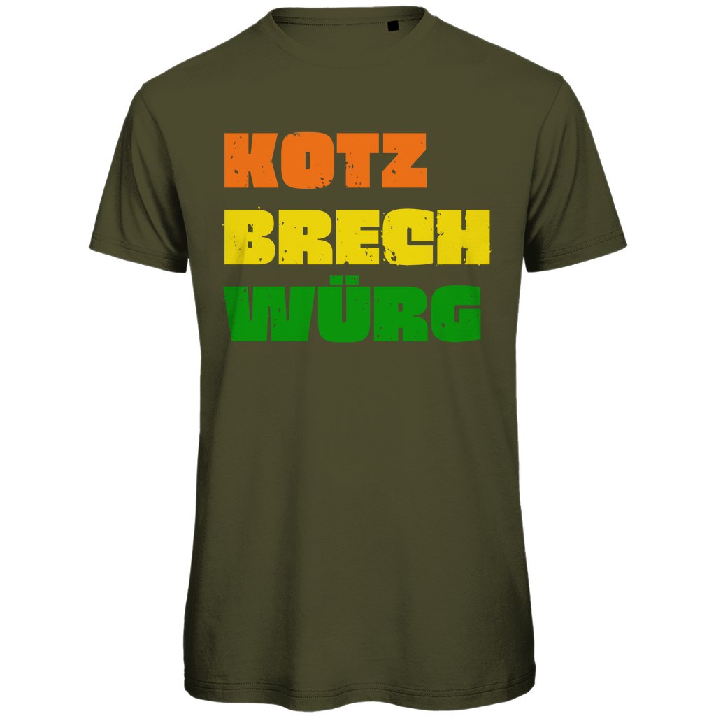 Herren T-Shirt "Kotz Brech Würg" - Grafikmagie