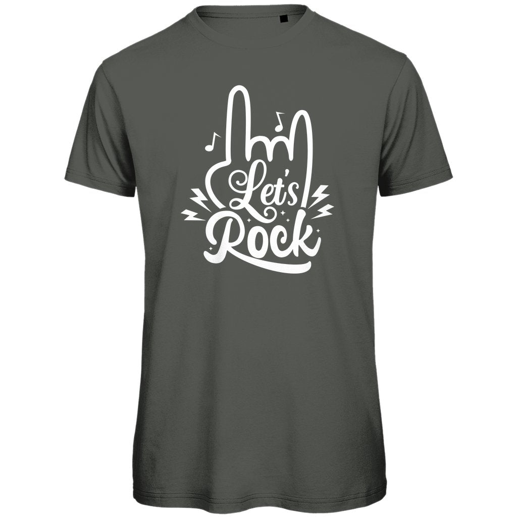 Herren T-Shirt "Lets Rock" - Grafikmagie