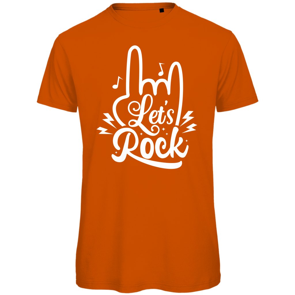 Herren T-Shirt "Let's Rock" - Grafikmagie