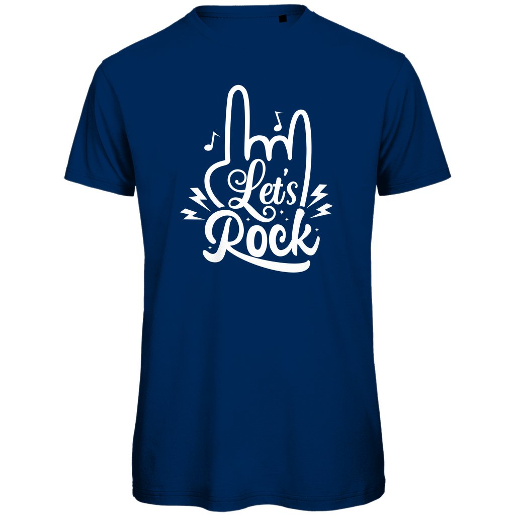 Herren T-Shirt "Lets Rock" - Grafikmagie