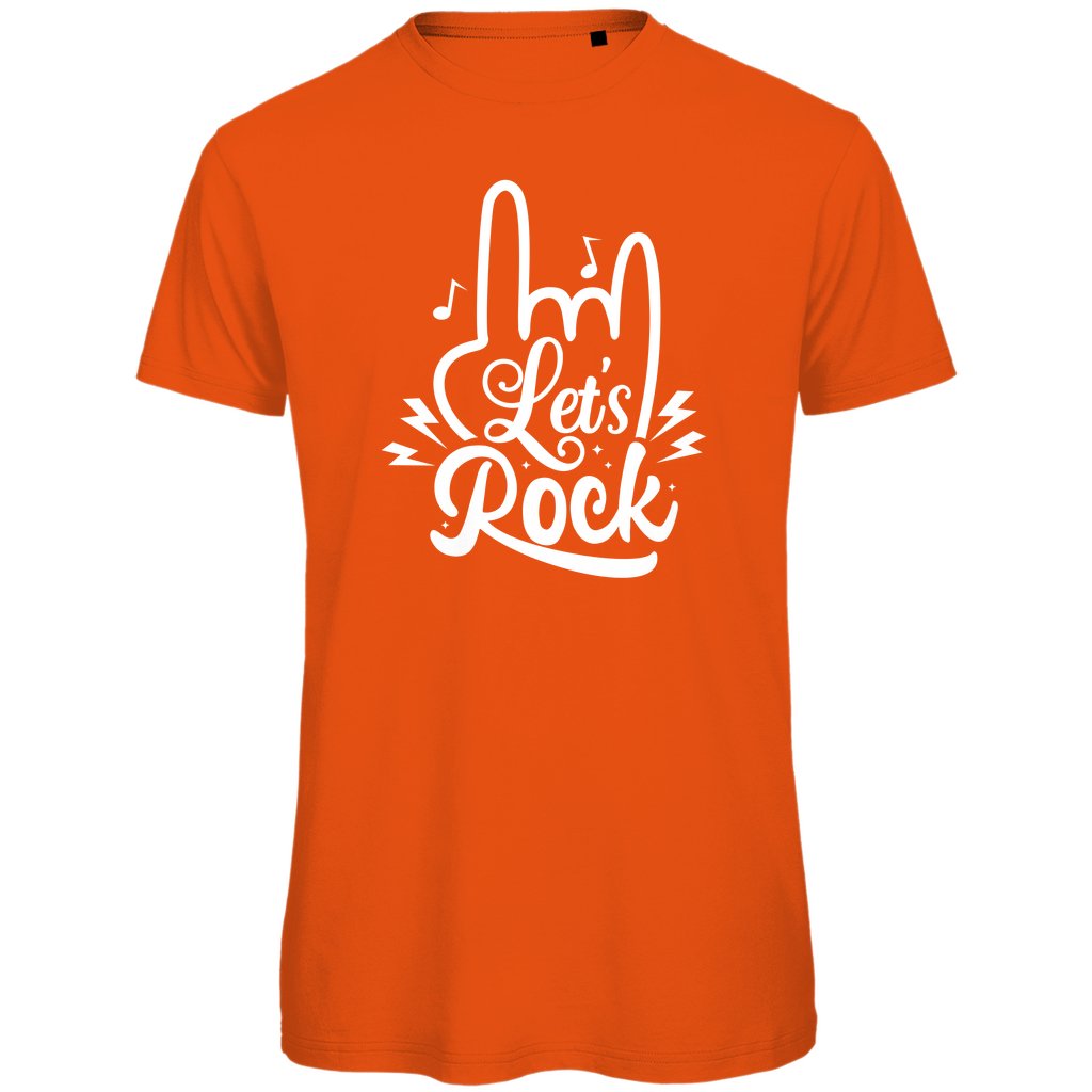 Herren T-Shirt "Lets Rock" - Grafikmagie