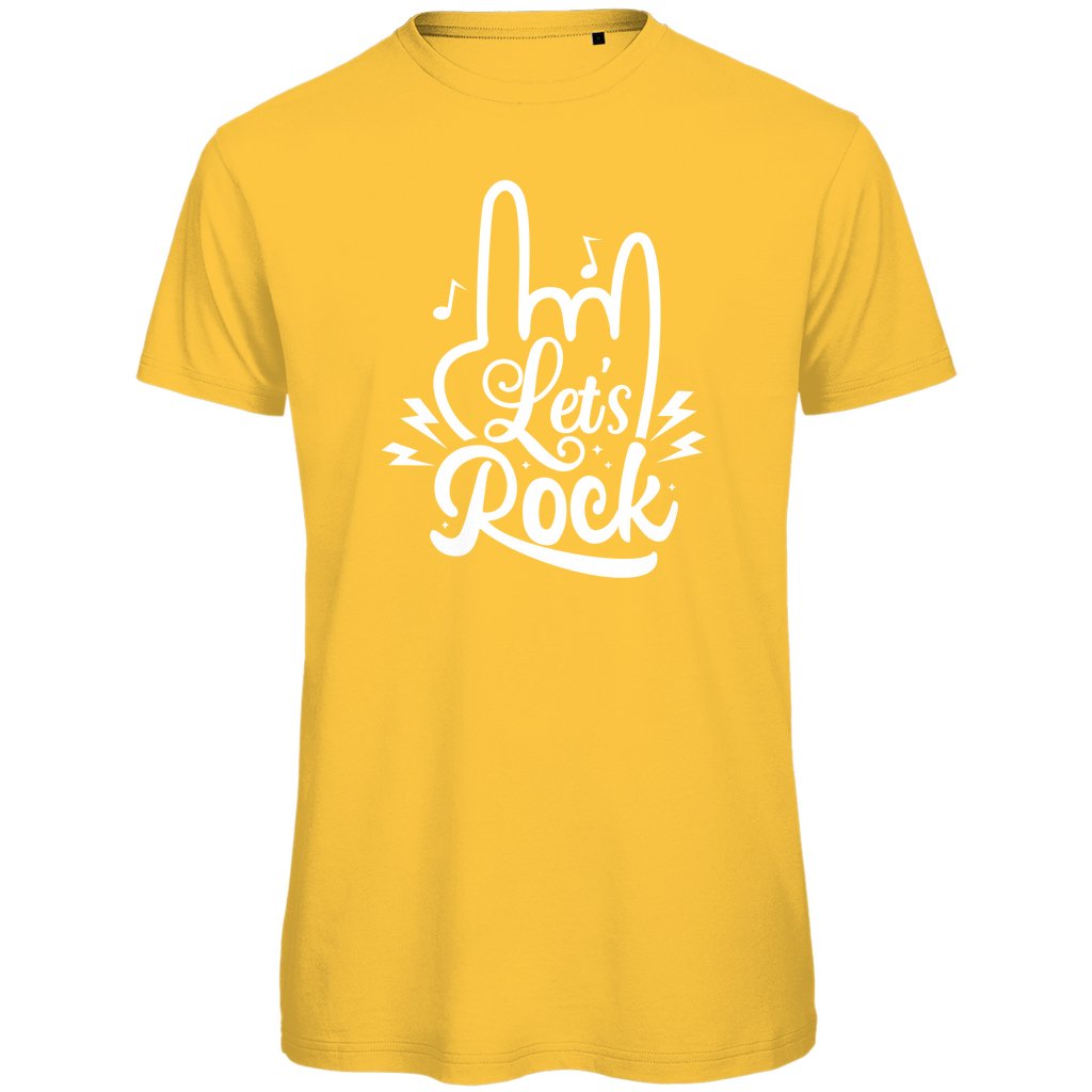 Herren T-Shirt "Lets Rock" - Grafikmagie