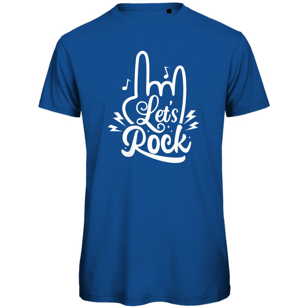Herren T-Shirt "Lets Rock" - Grafikmagie