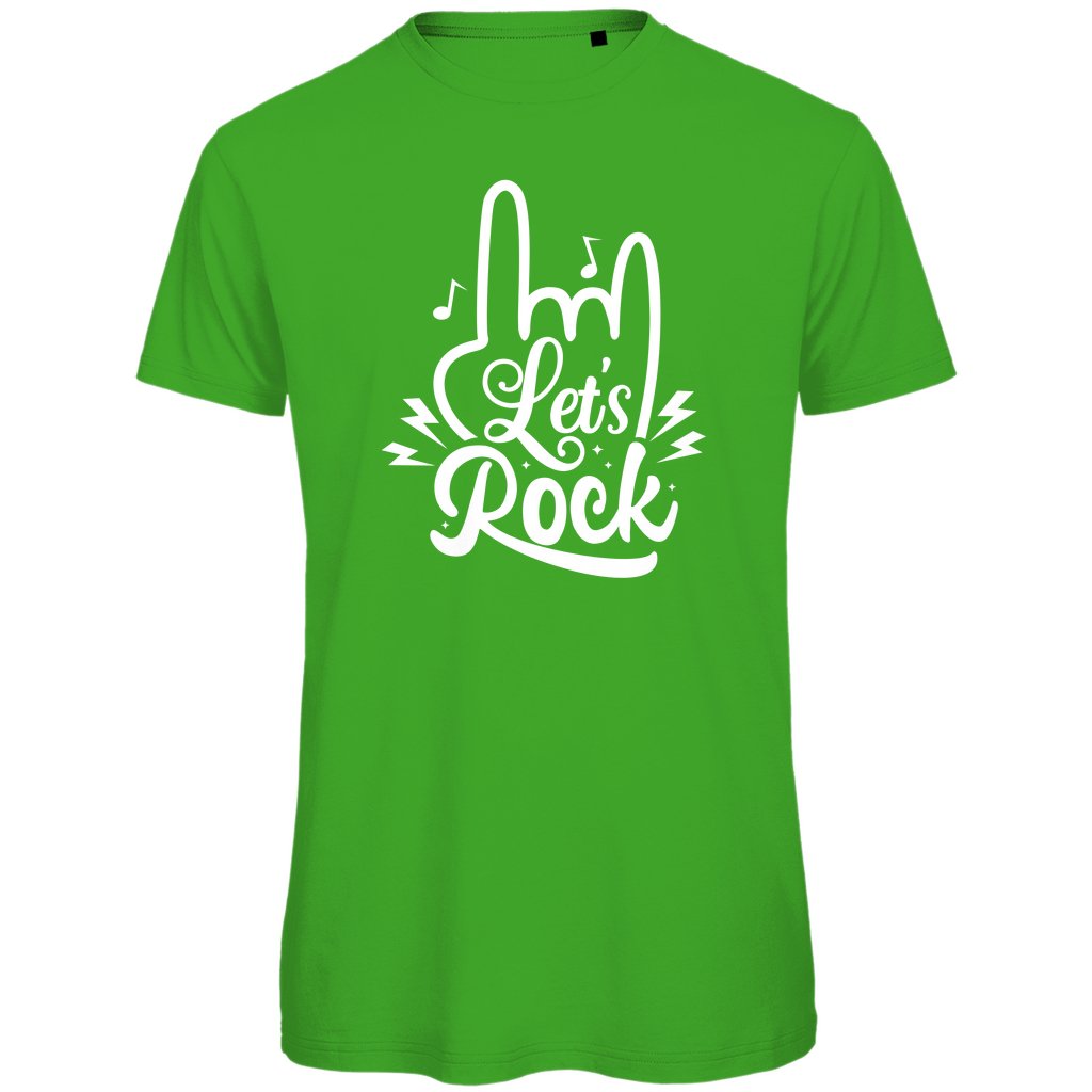 Herren T-Shirt "Lets Rock" - Grafikmagie