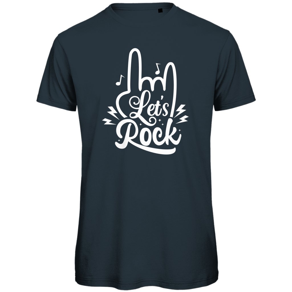 Herren T-Shirt "Lets Rock" - Grafikmagie