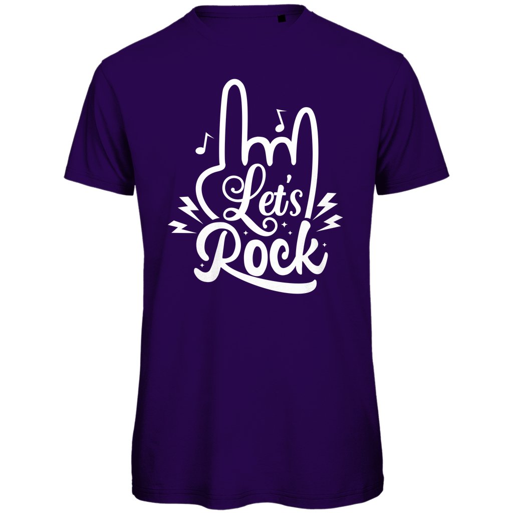 Herren T-Shirt "Let's Rock" - Grafikmagie