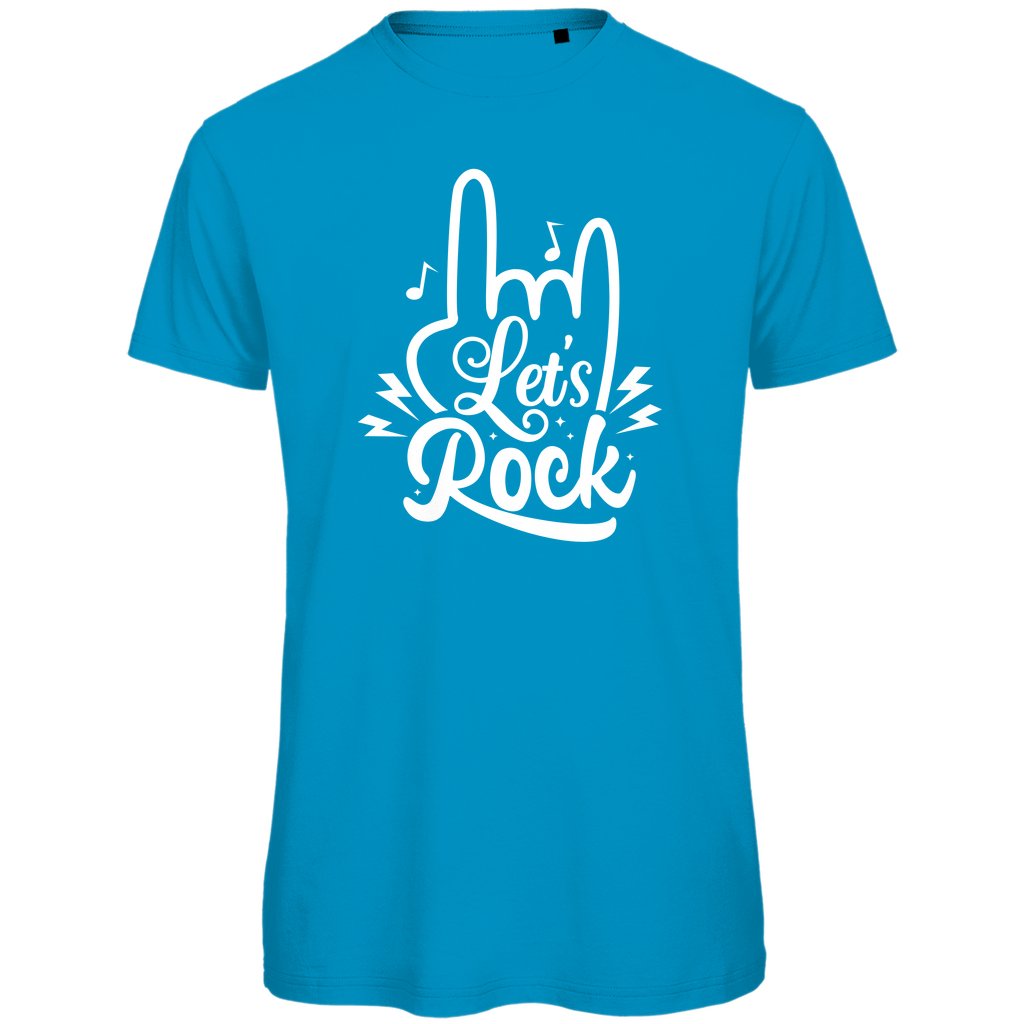 Herren T-Shirt "Lets Rock" - Grafikmagie