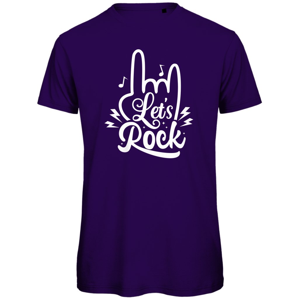 Herren T-Shirt "Lets Rock" - Grafikmagie