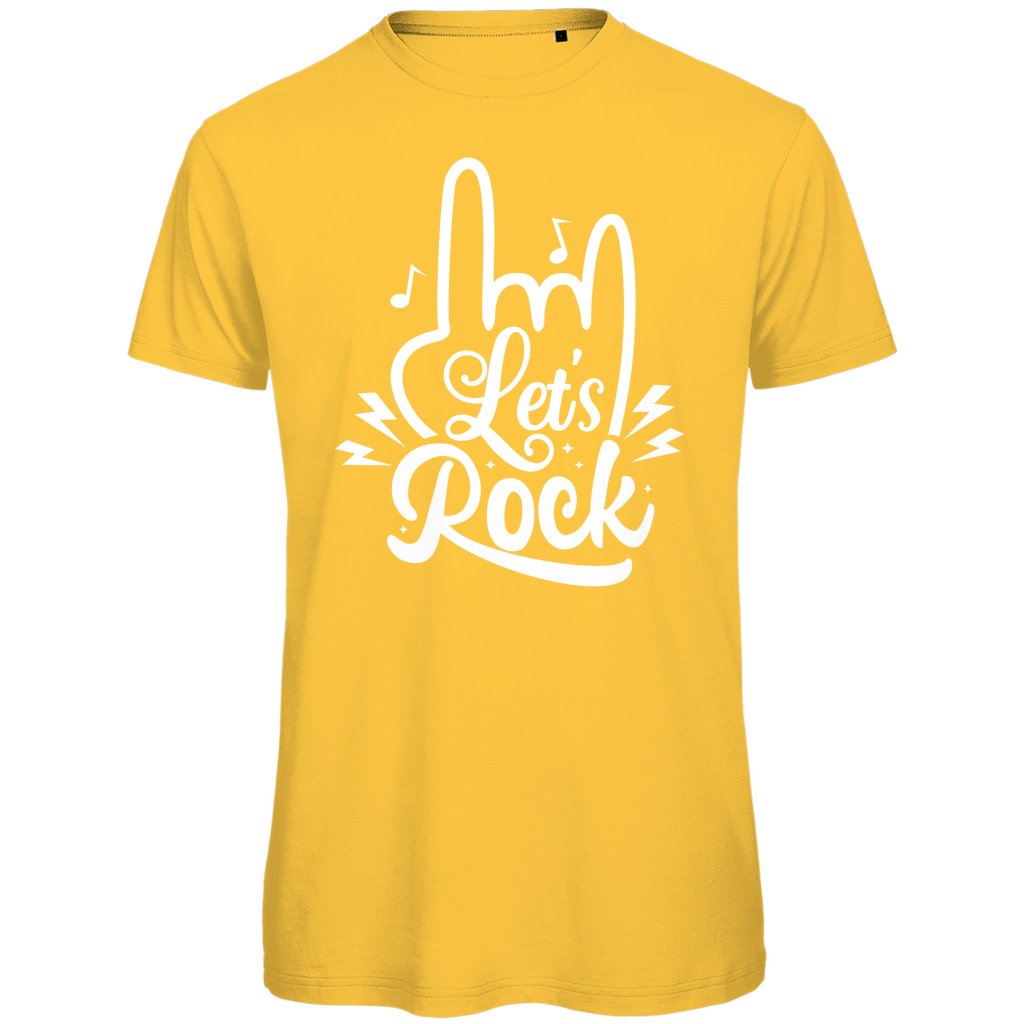 Herren T-Shirt "Let's Rock" - Grafikmagie