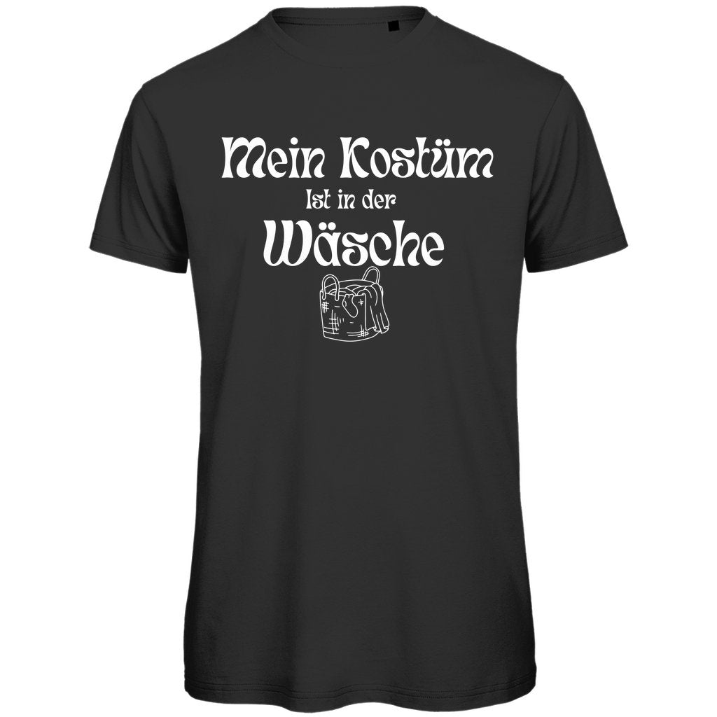 Herren T-Shirt "Mein kostüm ist in der Wäsche" - Grafikmagie