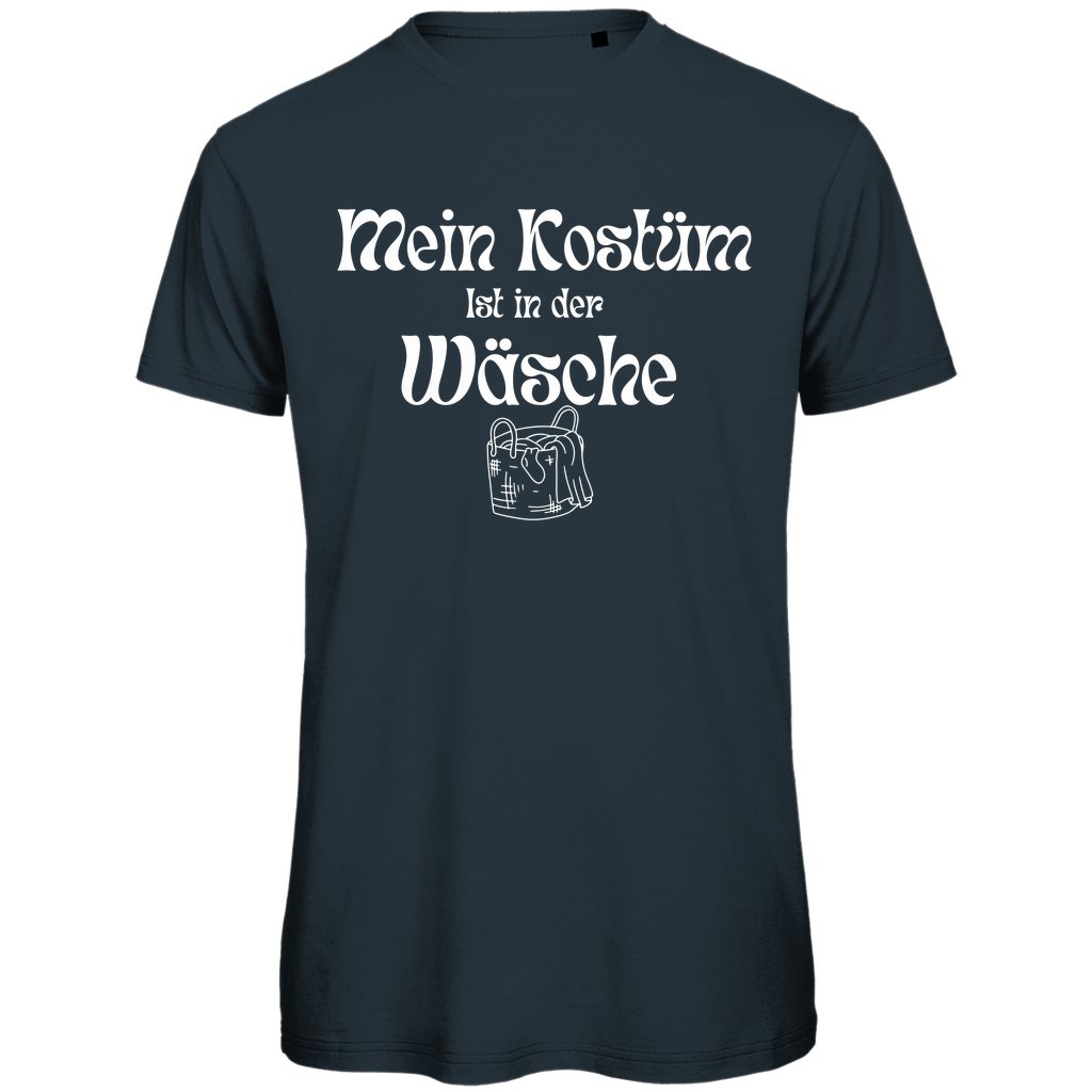 Herren T-Shirt "Mein kostüm ist in der Wäsche" - Grafikmagie