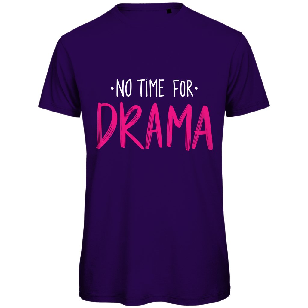 Herren T-Shirt "No Time for Drama" - Grafikmagie