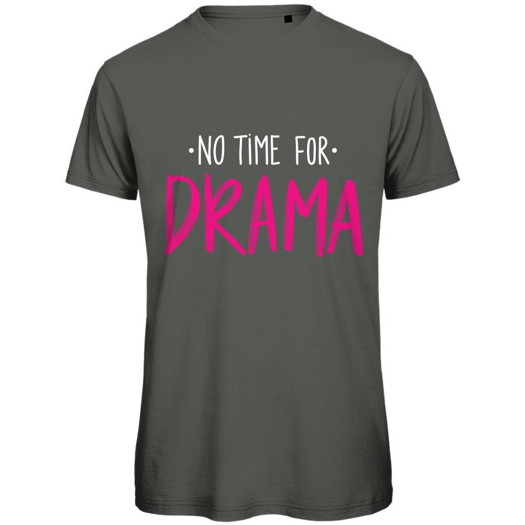 Herren T-Shirt "No Time for Drama" - Grafikmagie