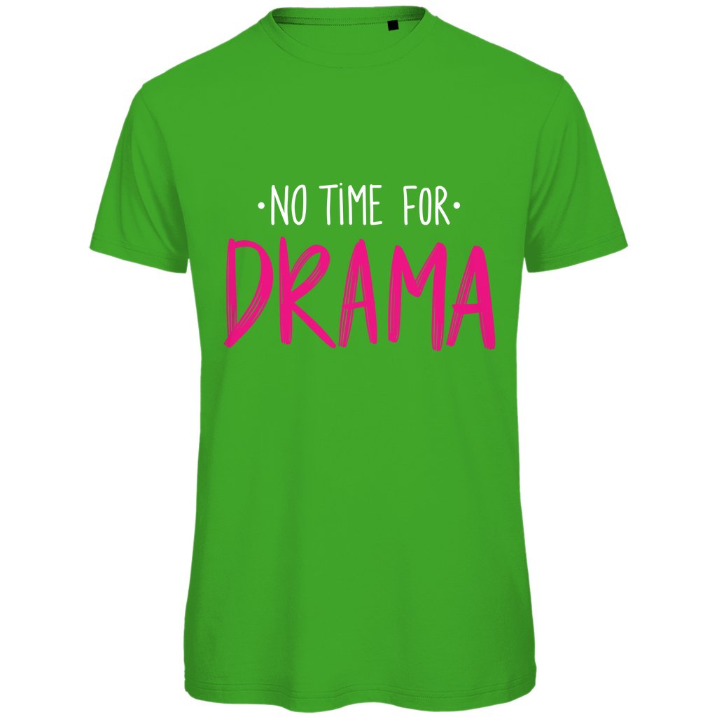 Herren T-Shirt "No Time for Drama" - Grafikmagie
