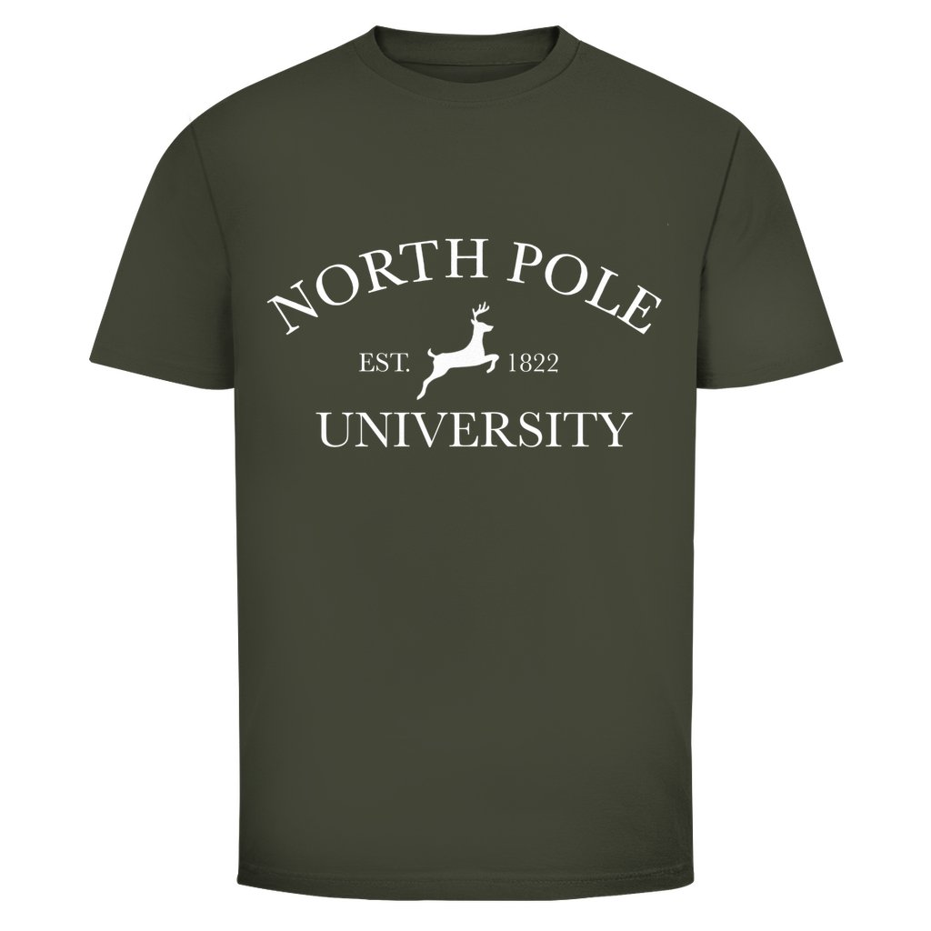 Herren T-Shirt "North Pole University" - Grafikmagie
