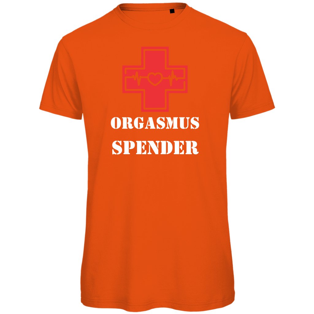 Herren T-Shirt "Orgasmus Spender" - Grafikmagie
