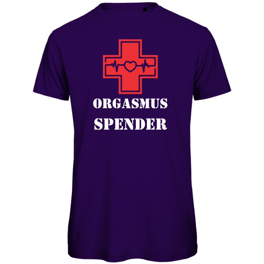 Herren T-Shirt "Orgasmus Spender" - Grafikmagie