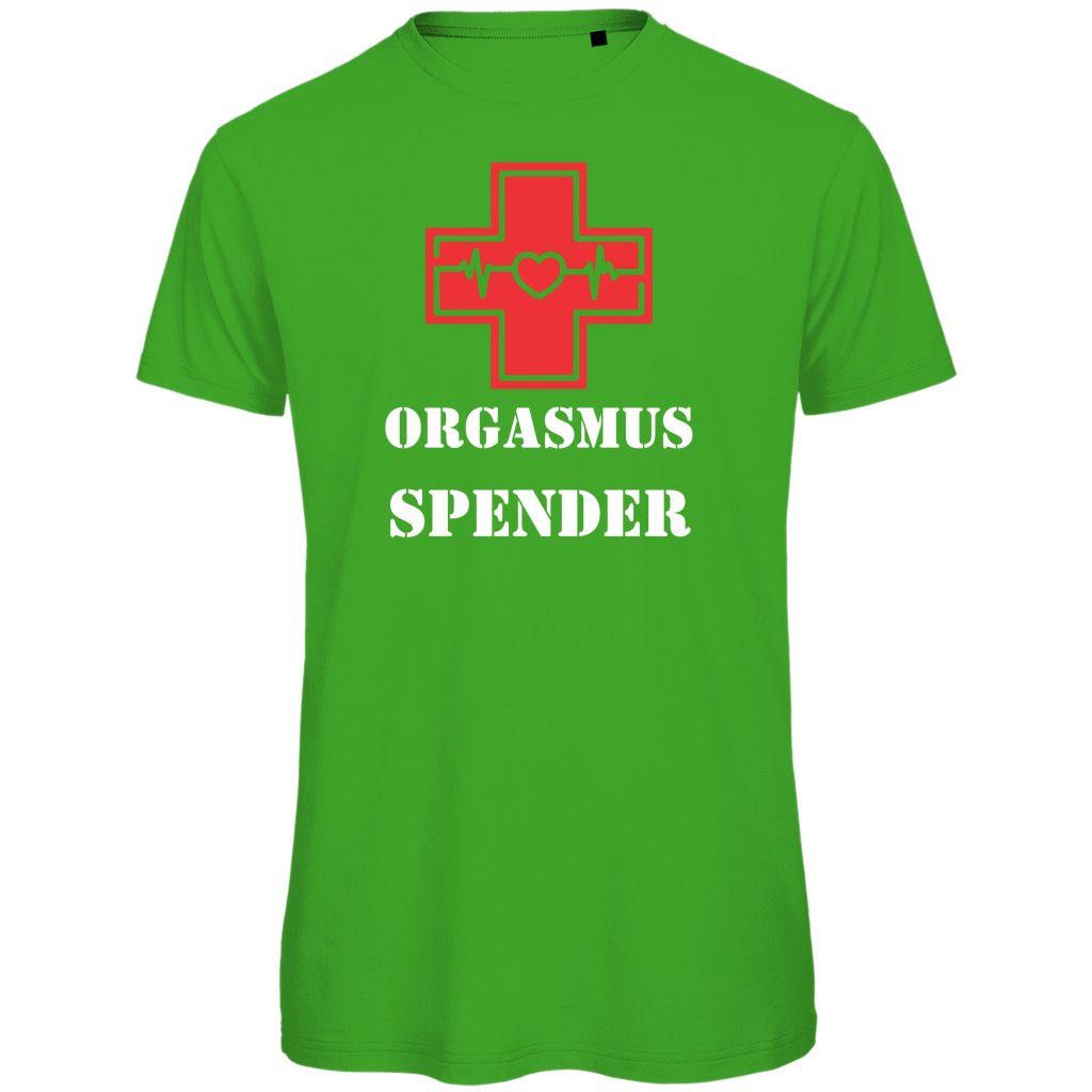 Herren T-Shirt "Orgasmus Spender" - Grafikmagie