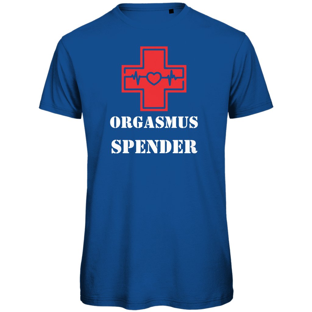 Herren T-Shirt "Orgasmus Spender" - Grafikmagie