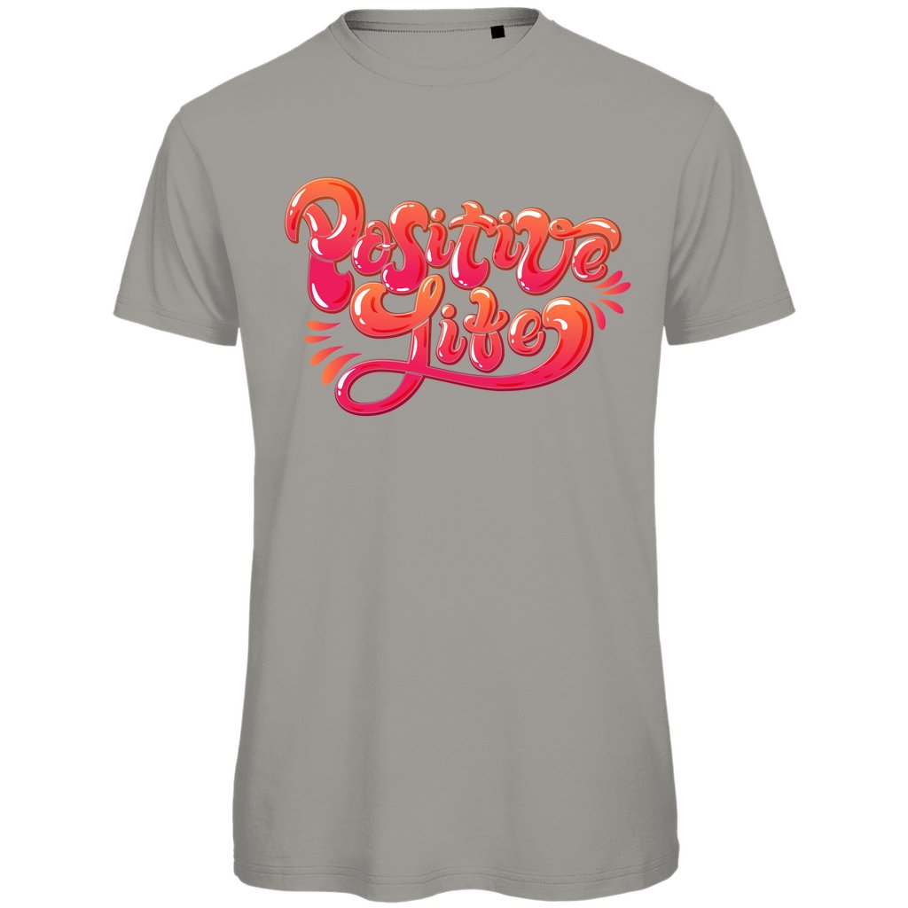 Herren T-Shirt "Positive Life" - Grafikmagie