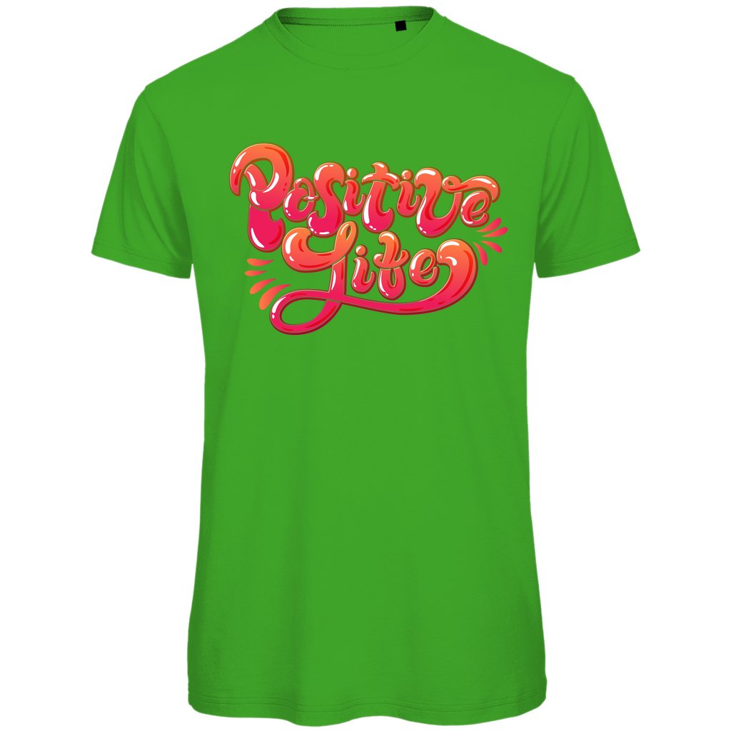 Herren T-Shirt "Positive Life" - Grafikmagie