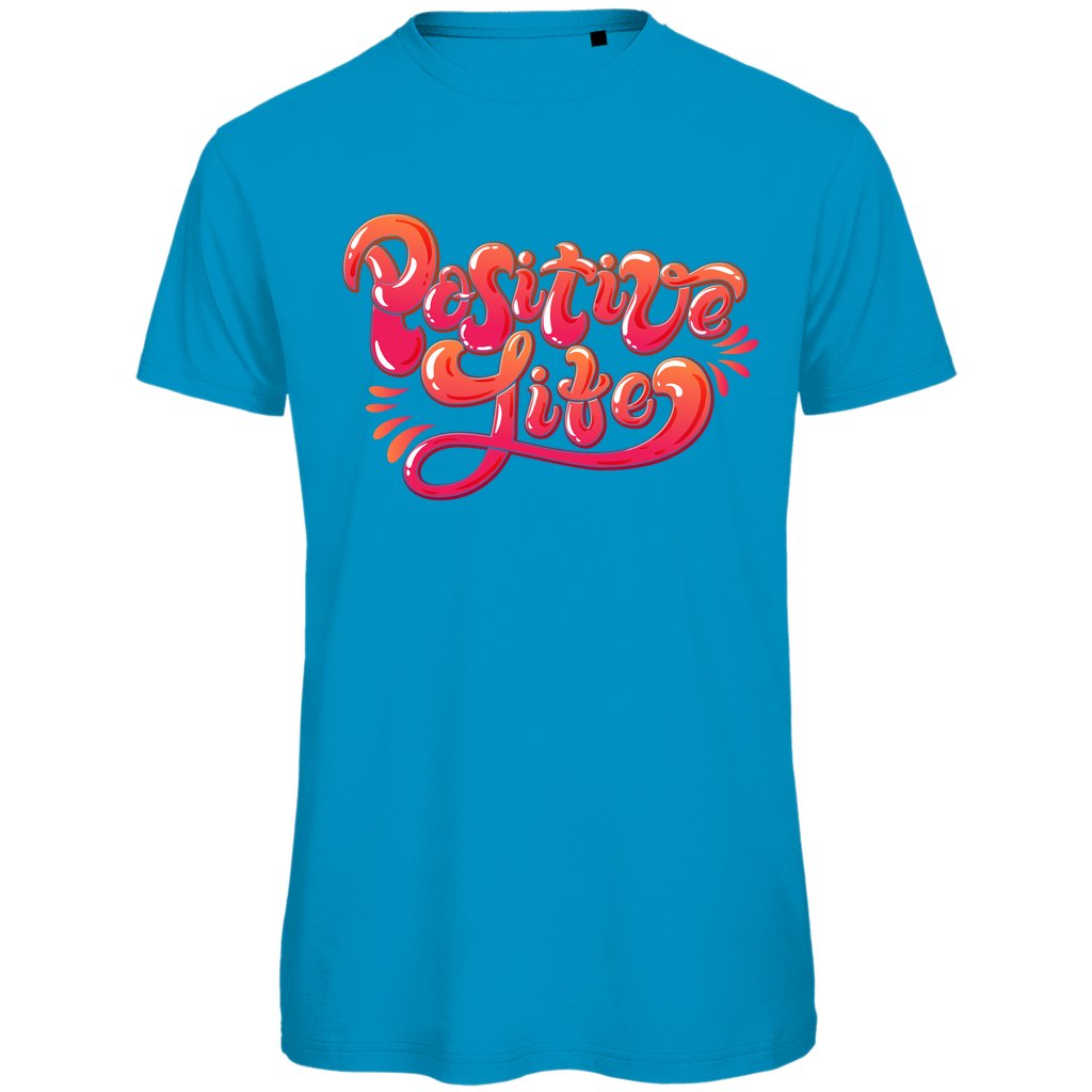 Herren T-Shirt "Positive Life" - Grafikmagie