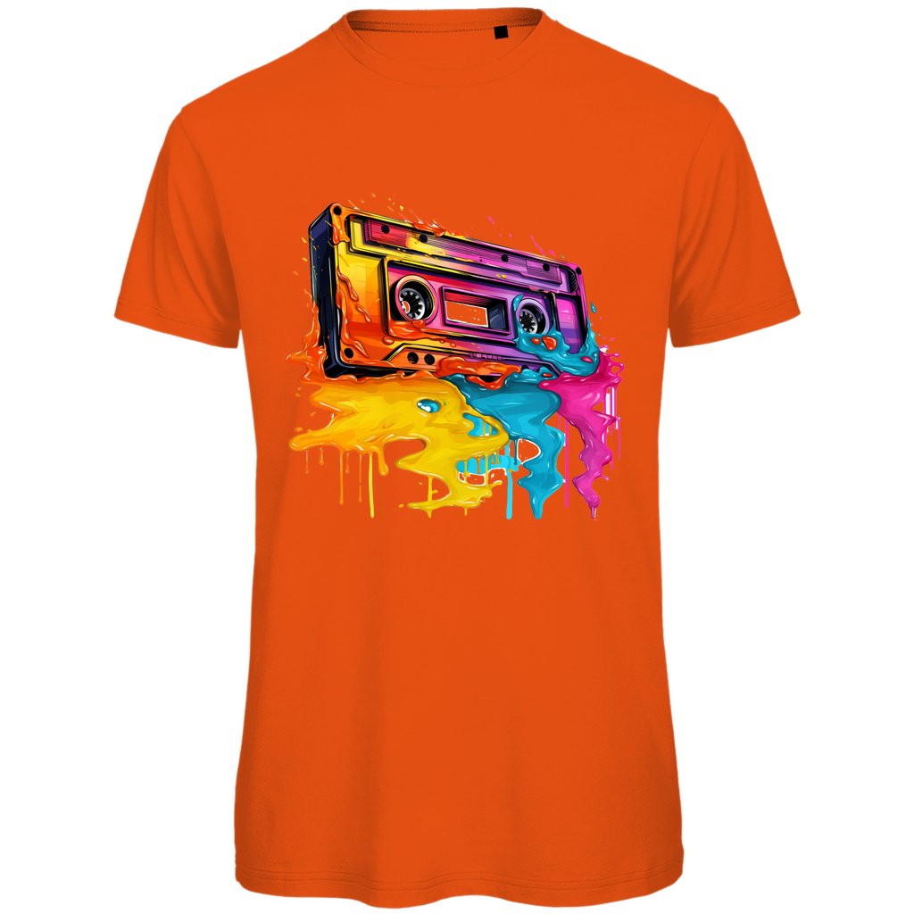 Herren T-Shirt "Retro Casette" - Grafikmagie