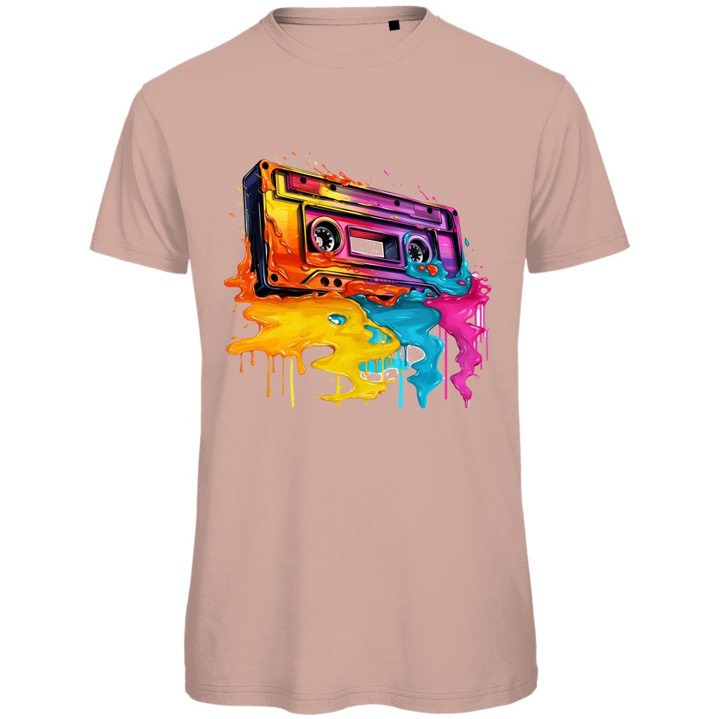 Herren T-Shirt "Retro Casette" - Grafikmagie