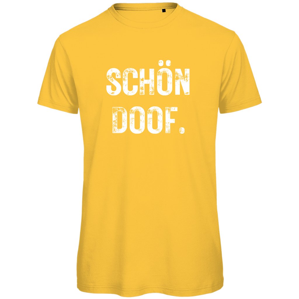 Herren T-Shirt "SCHÖN DOOF" - Grafikmagie