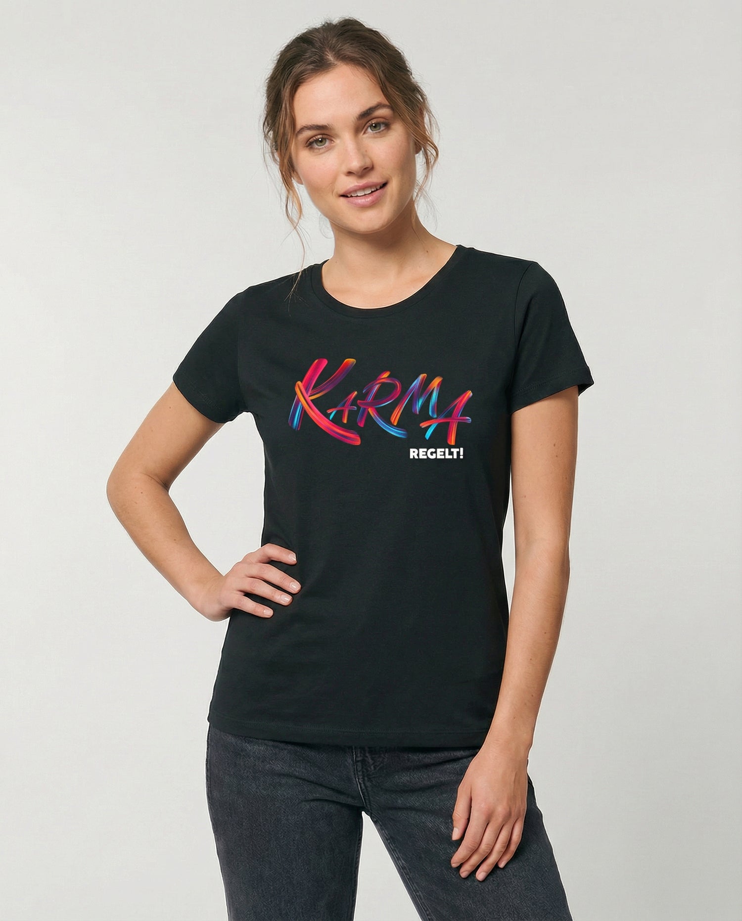 Karma regelt T-Shirt Tailliert