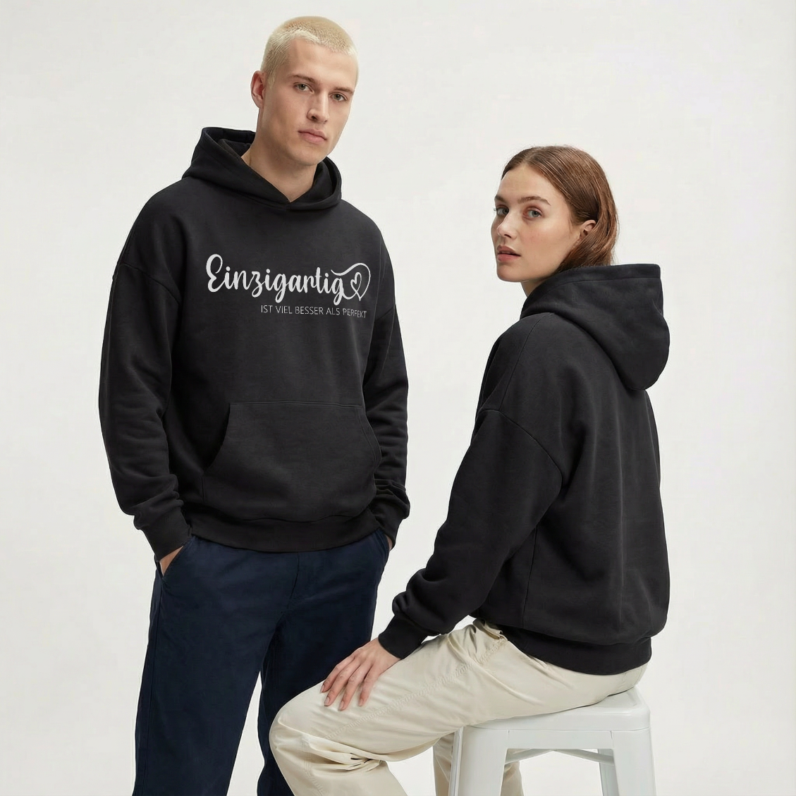 Einzigartig ist viel besser...Oversize Hoodie