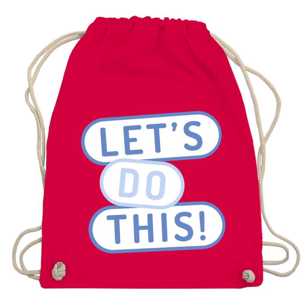 Turnbeutel "Lets do this"