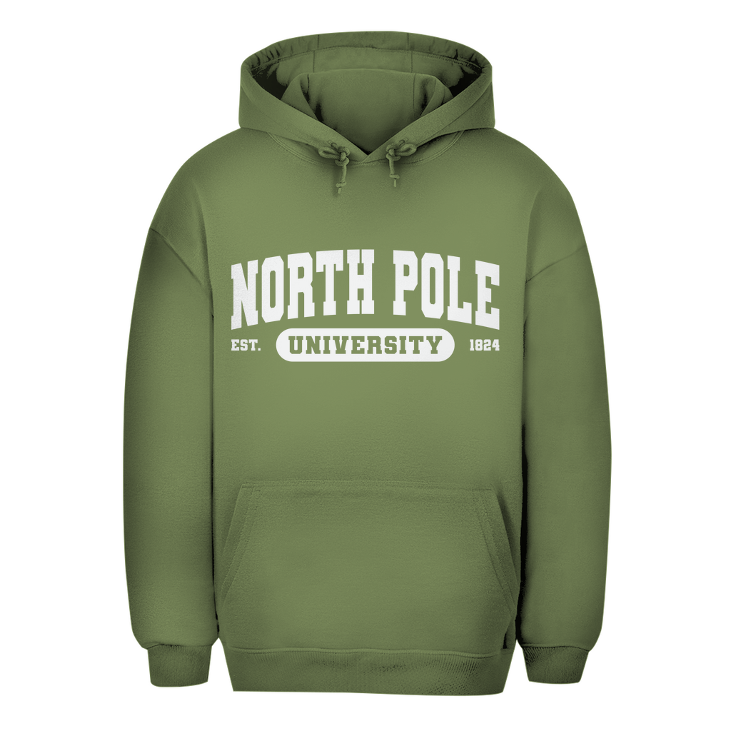 Unisex Oversize Hoodie "North Pole University"