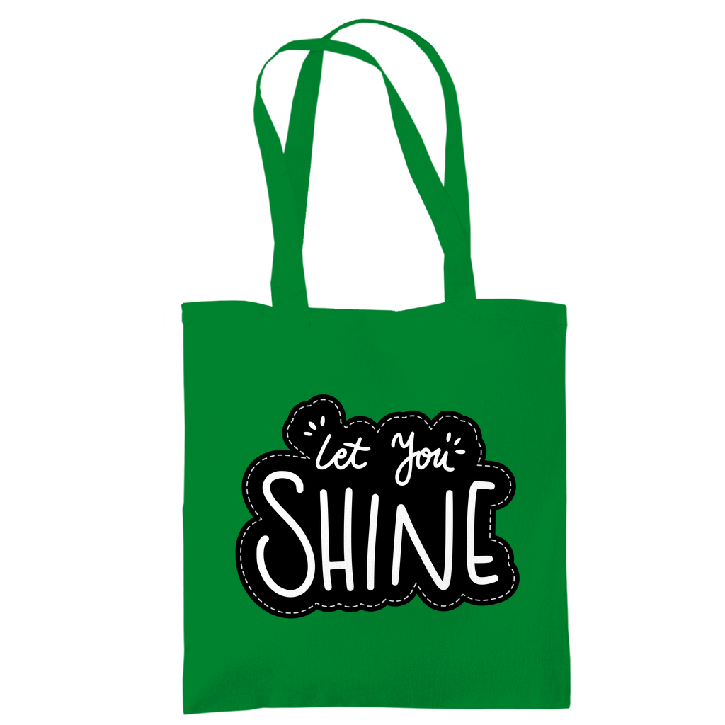 Tragetasche "Let you shine" - Grafikmagie