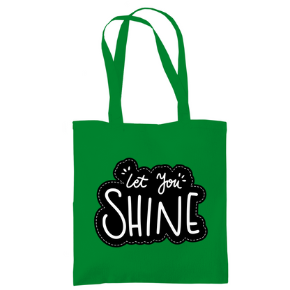 Tragetasche "Let you shine" - Grafikmagie