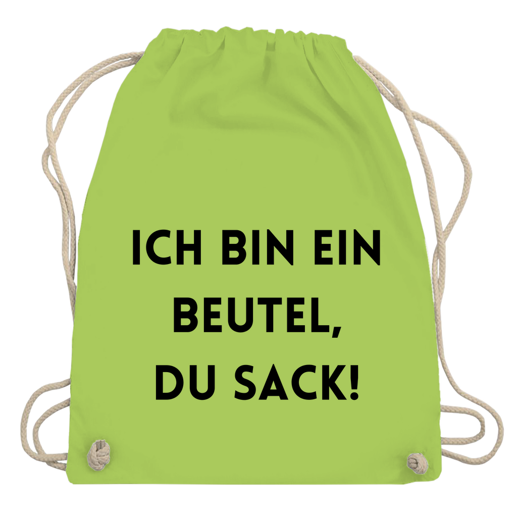 Turnbeutel "Ich bin ein Beutel"