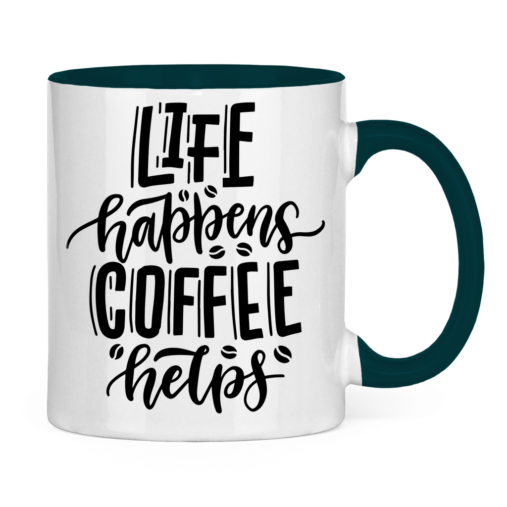 Tasse zweifarbig 