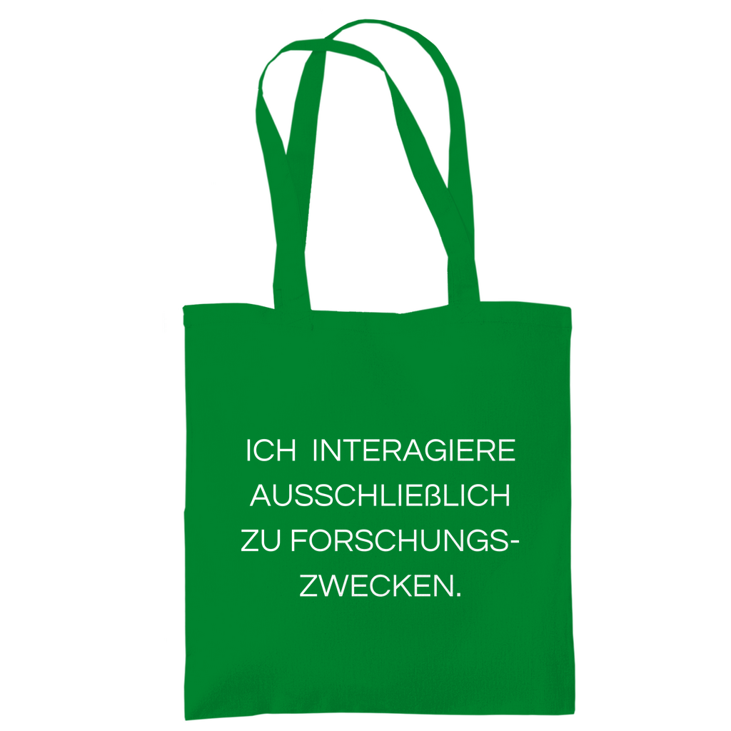 Tragetasche "Ich interagiere" - Grafikmagie