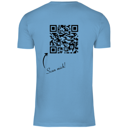 Herren T-Shirt QR Code Linkbaum