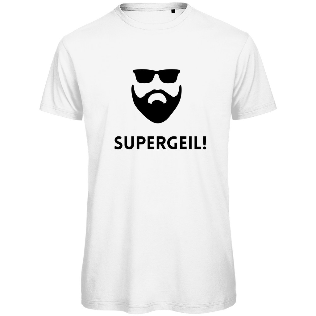 Herren T-Shirt "Supergeil" - Grafikmagie