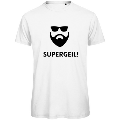 Herren T-Shirt "Supergeil" - Grafikmagie