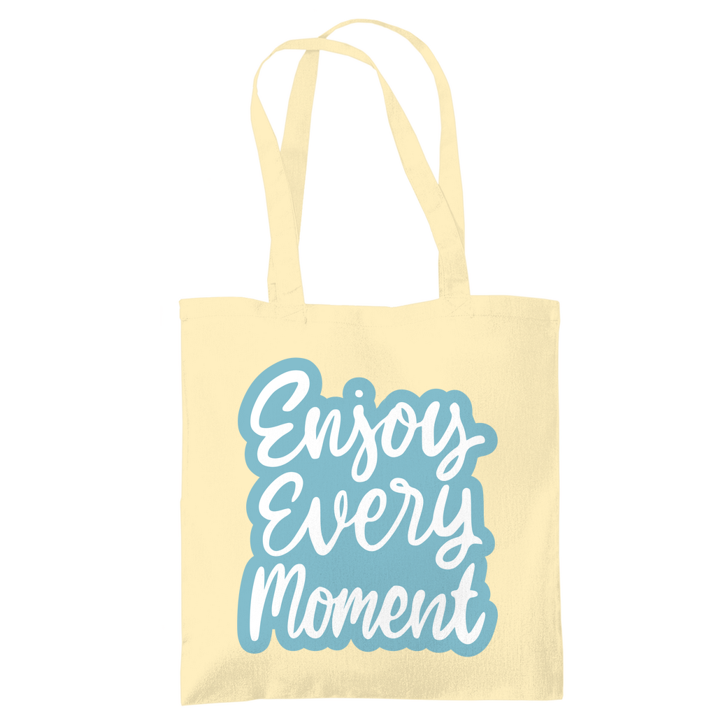 Tragetasche "Enjoy every Moment" - Grafikmagie